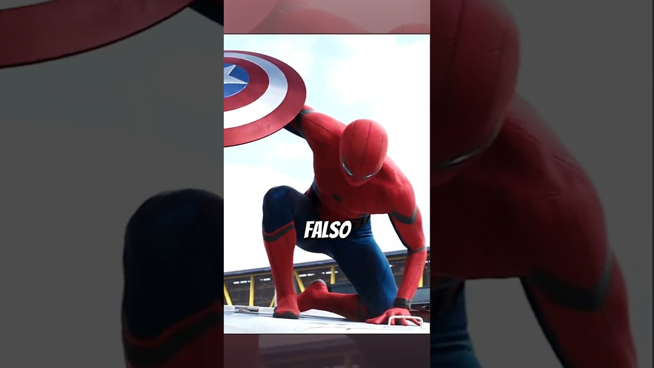 SPIDERMAN LA AGARRA CON UNA MANO