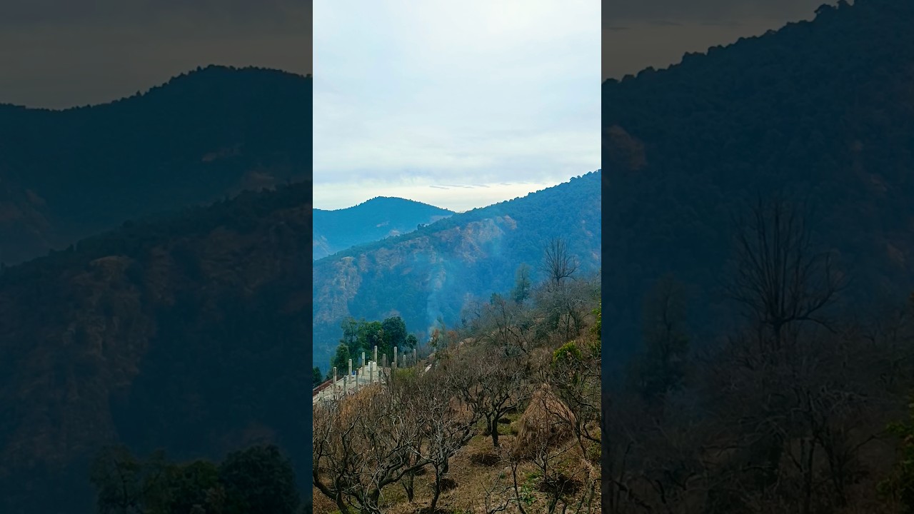 mountain 🏔️🌄 #travel #vlog #viral #mountains #pahad