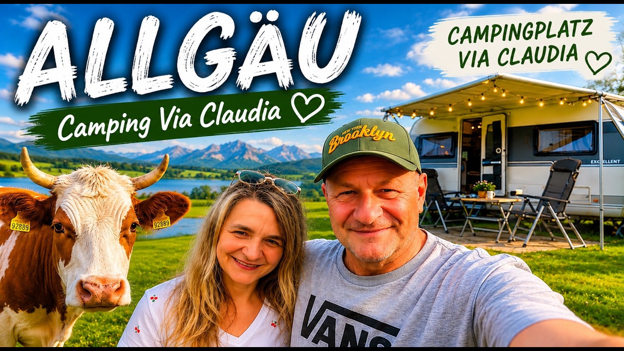 Camping im Allgäu fühlt sich einfach anders an / Via Claudia lechsee Campingplatz