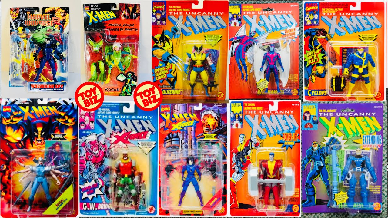X-Men Toybiz 90s Figures collection #xmen #xmen97 #marvel #marvelstudios #marvelcomics #toys