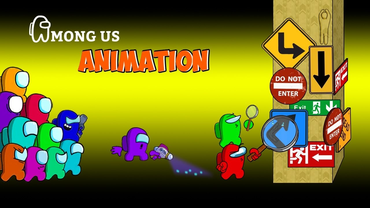 [어몽어스 Among Us] MECCHA CHAMELEON : Hide and Seek in Backrooms - AMONG US FUNNY ANIMATION