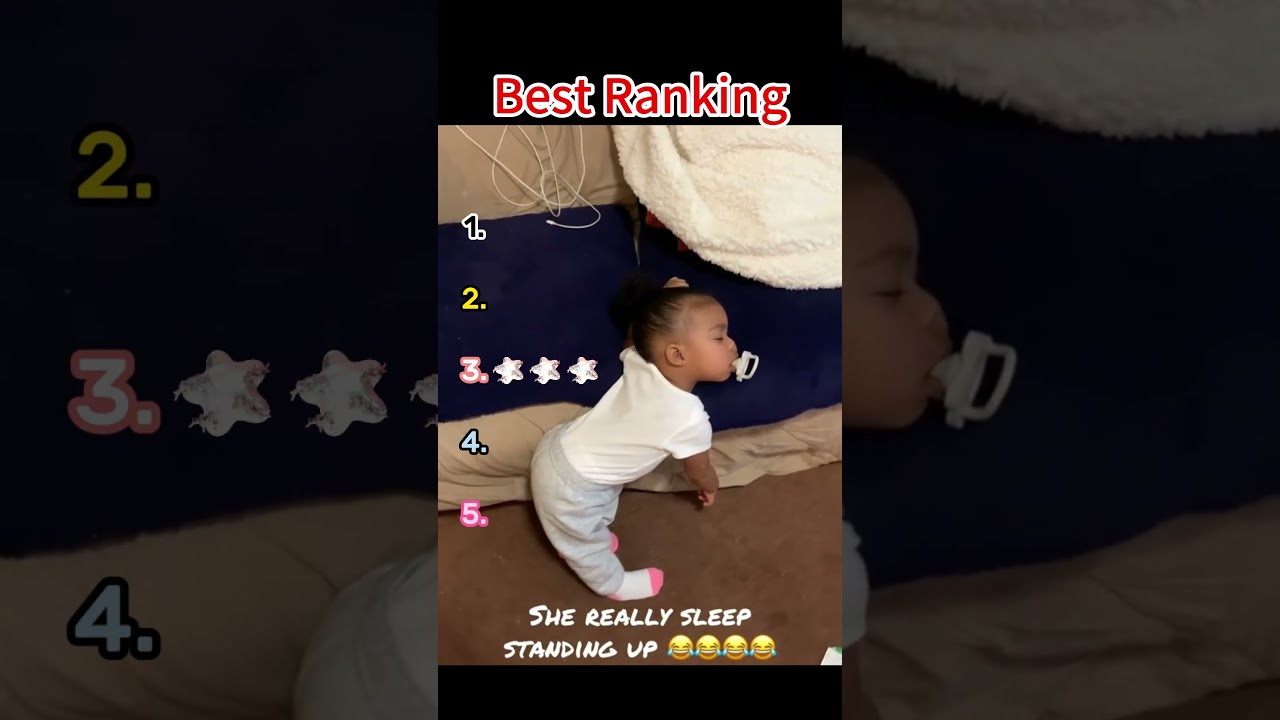 Ranking the Sleepiest Kid Moments 😴👶