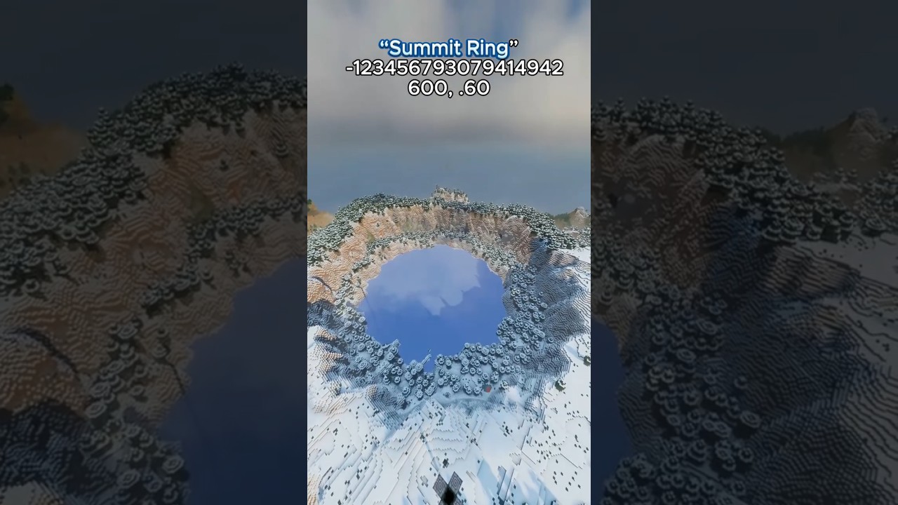 MINECRAFT IS BEAUTIFUL SEED 1.21 #shorts #minecraft