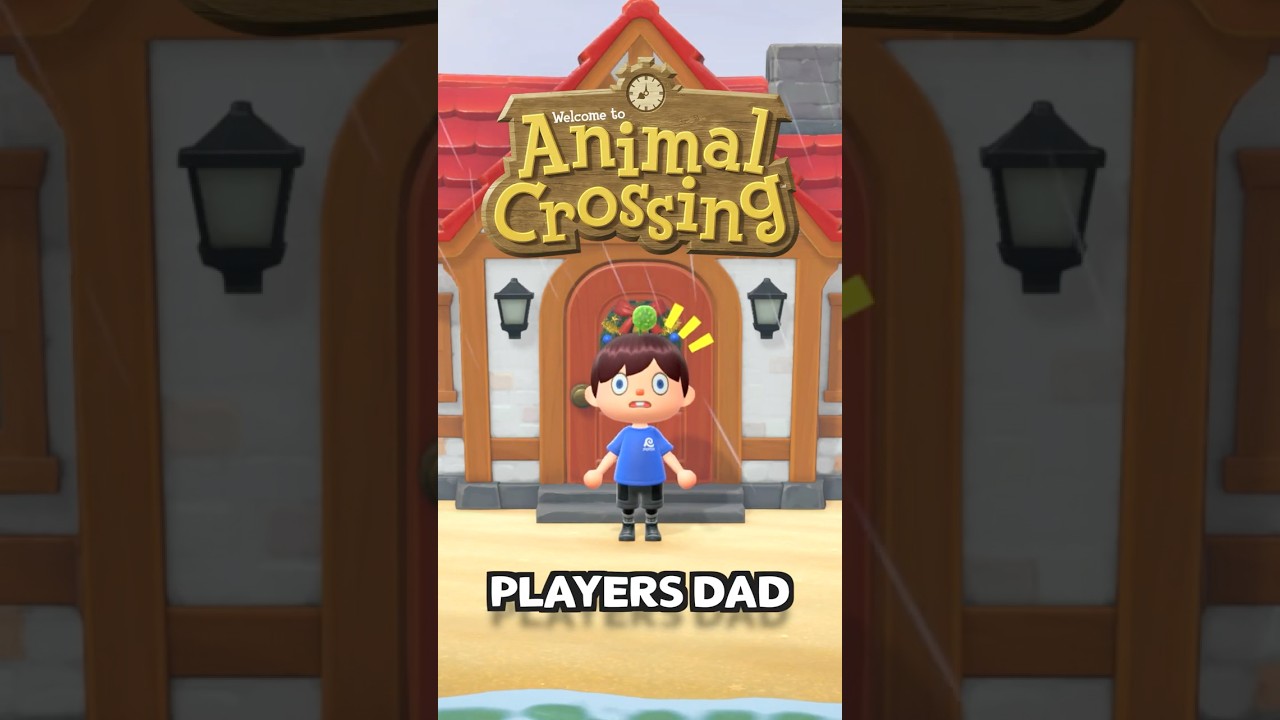 Animal Crossing Player's DAD! #Shorts #ACNH