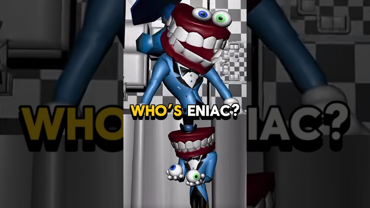 Who Is ENIAC In TADC? #digitalcircus #caine #cainetadc #theamazingdigitalcircus #pomni #jax #eniac