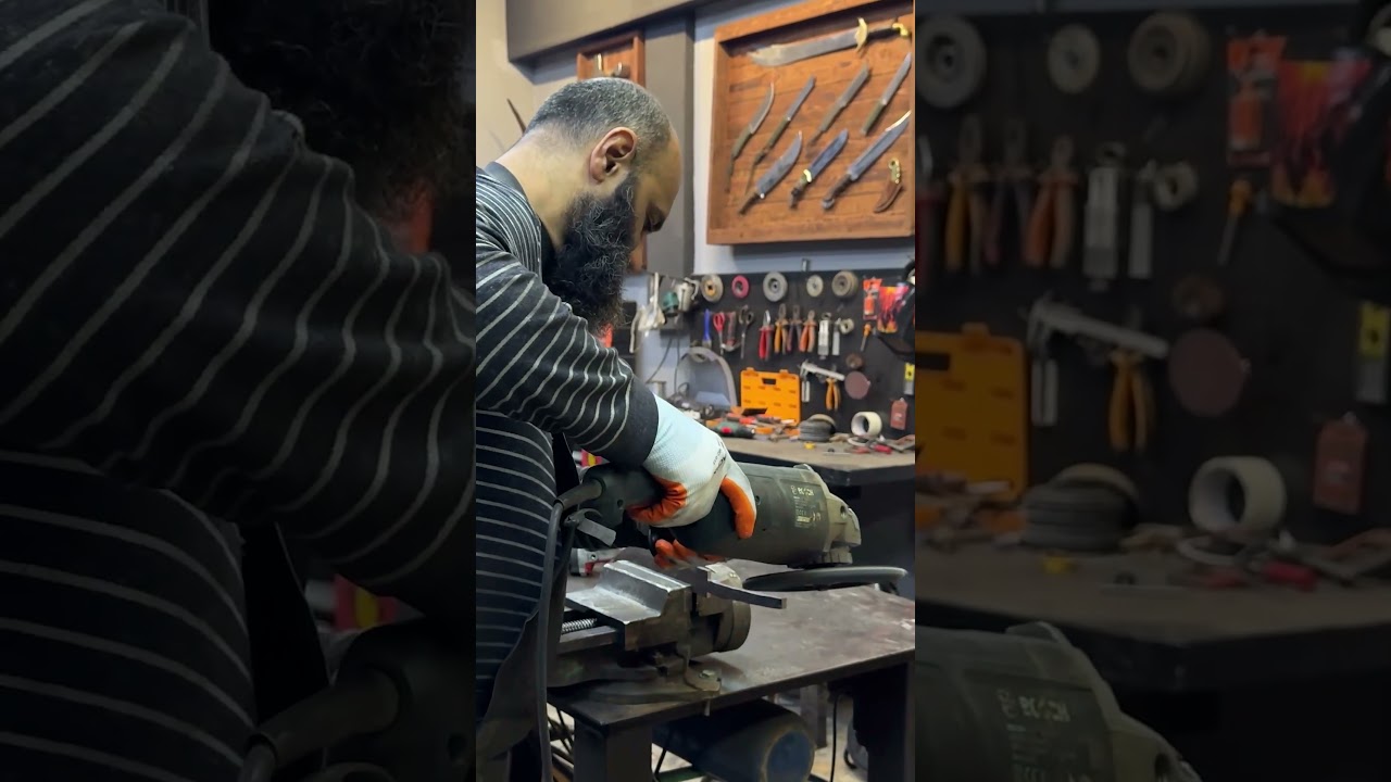 Damascus Knife Crafting: From Nail Clippers to Blades