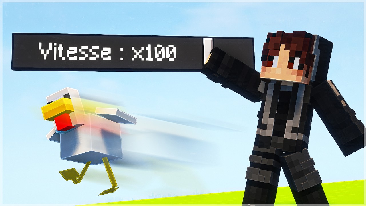 LIVE MINECRAFT | Toutes les minutes, le jeu s'accélère...