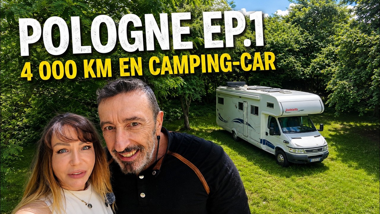 Traversée vers la Pologne en camping-car – EP.1 : L'Allemagne, la frontière et le premier bivouac