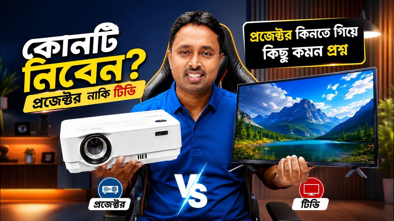 Projector vs TV | Complete Projector Buying Guide | 7 Things You Must Know Before Buying a Projector