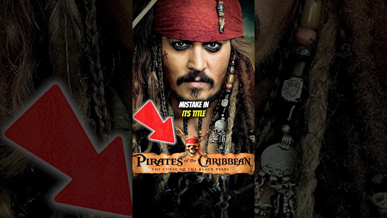 The MISTAKE in Pirates of The Caribbean #jacksparrow #disney #disneyworld #disneyland #pirates