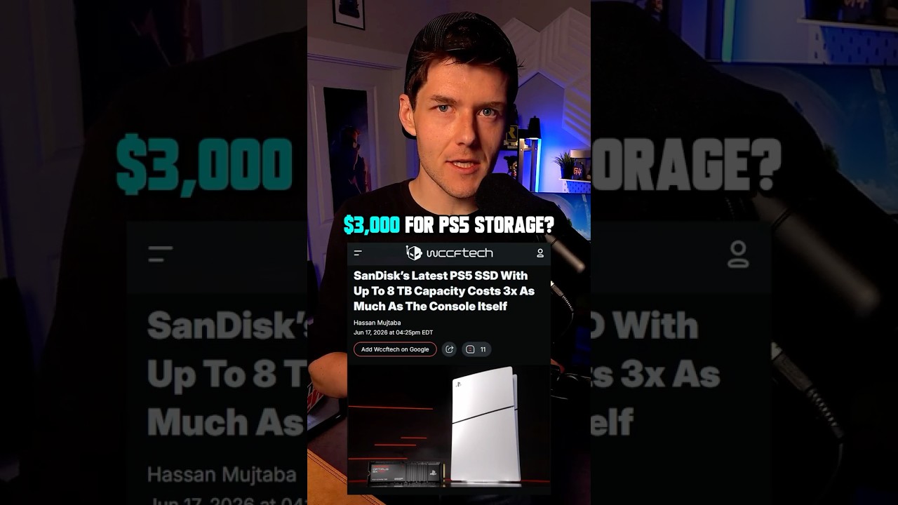 Would you pay $3,000 for PS5 STORAGE?!