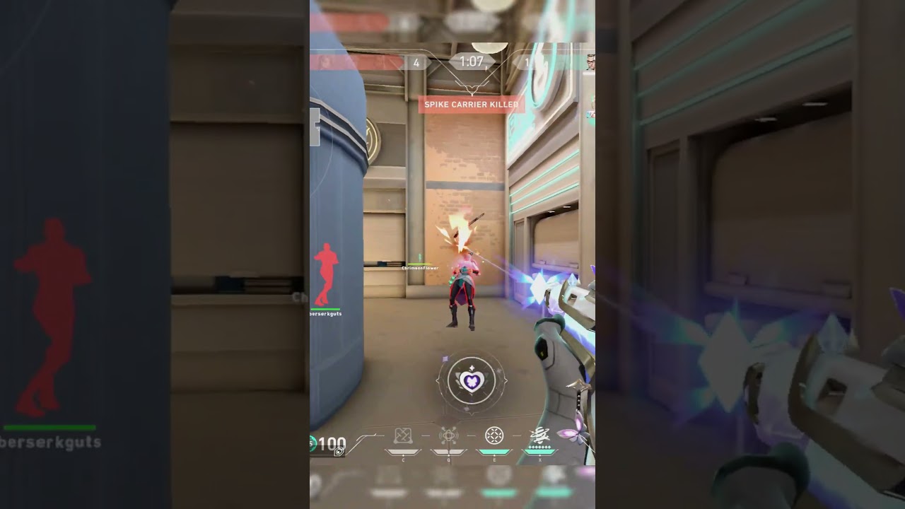 Sentinel? Nah, executioner. 1v5 ace #valorant #valorantshorts #valorantclips #valorantclutchmoments