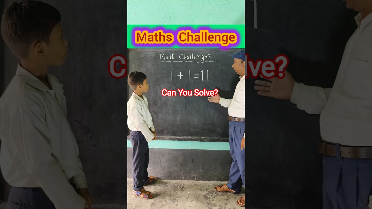 Maths Challenge 🤯 innovative ideas #short #education #maths #school #students #ytshorts #trending