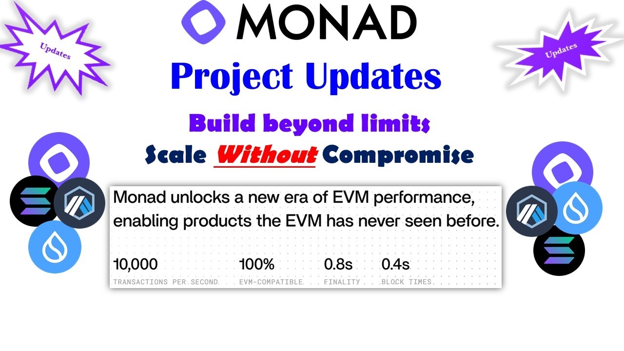 #Monad (#MON) Updates: Upgrades like 'MONAD_NINE' among others can only cement the fundamentals