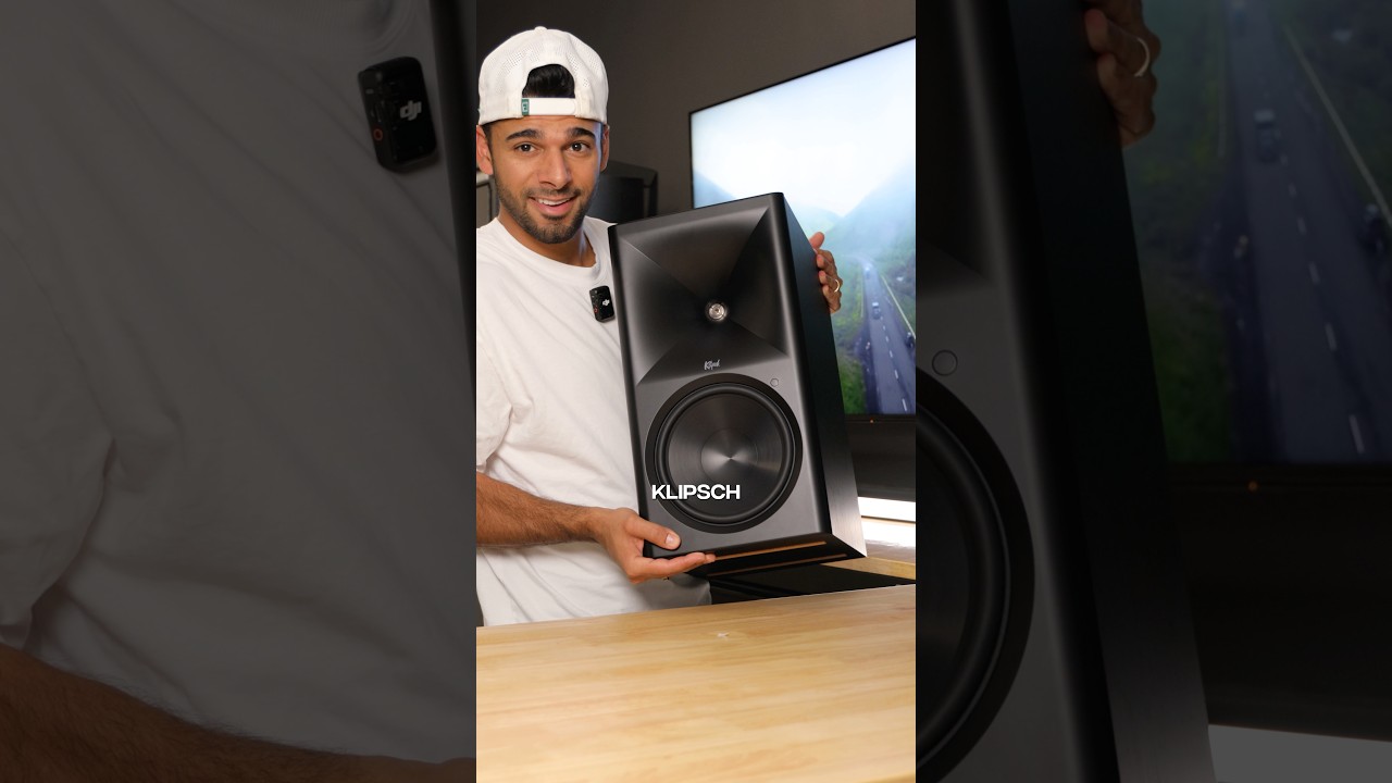 $2,400 SPEAKERS THAT WILL CHANGE YOUR LIFE!🔥#techreview #speakers #klipsch #tech #jayhym #hometech
