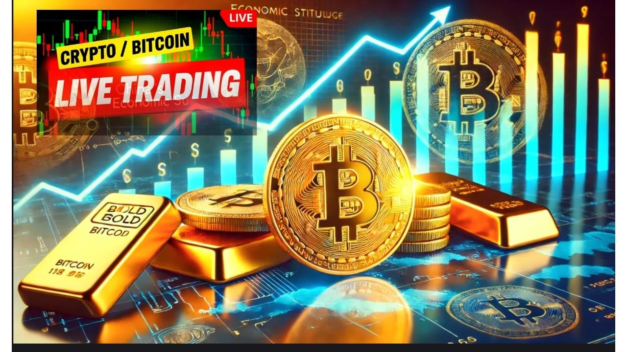 🔴 LIVE  BTC & GOLD  Update  USA MARKET   आज का live market trend 📊 #crypto #optionstrading #forex