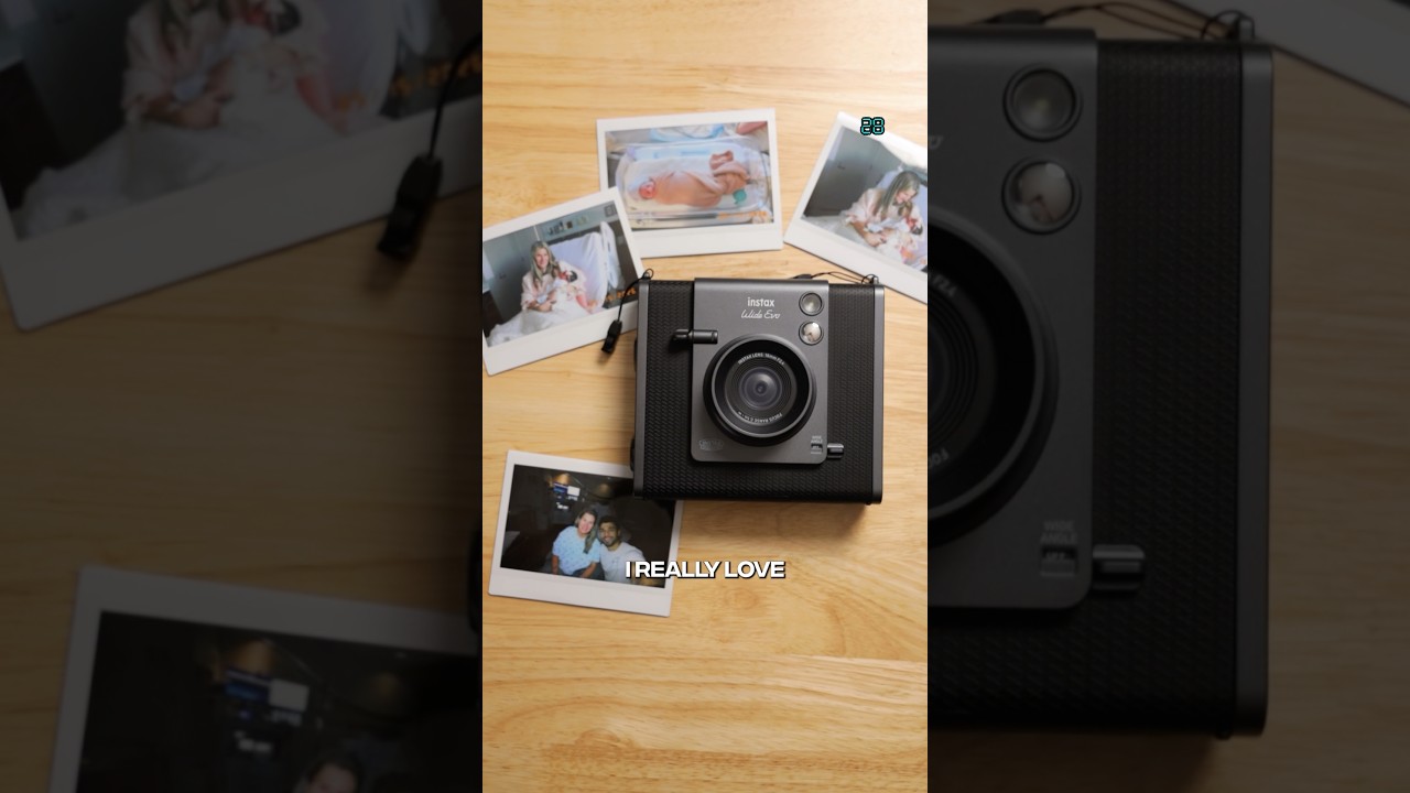 A 30 SEC REVIEW! | FUJIFILM INSTAX WIDE EVO🔥 #techreview #fujifilm #camera #tech #jayhym