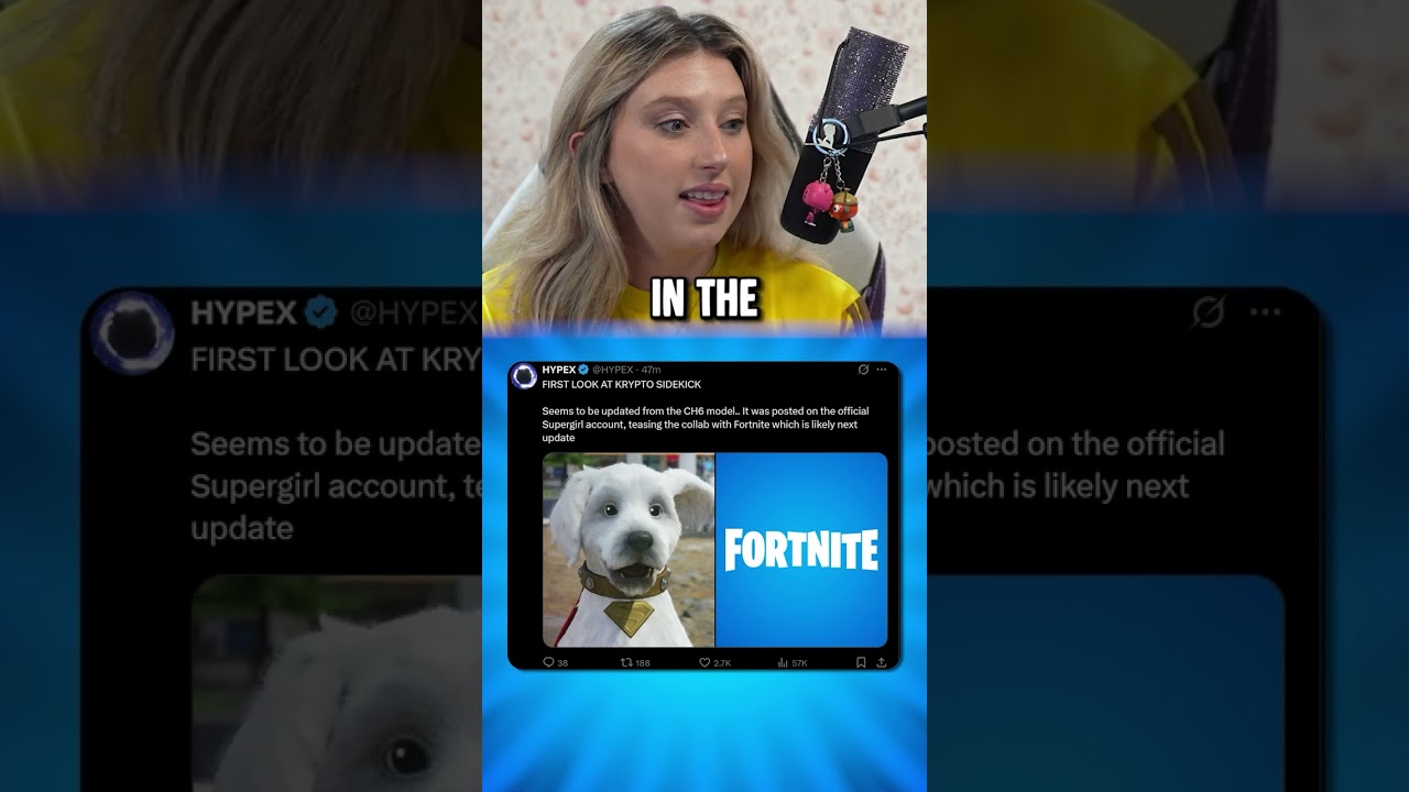 Super Girl x Fortnite! ‼️#fortnite #gaming #happyhappygal #fortniteclips #fortnitememe