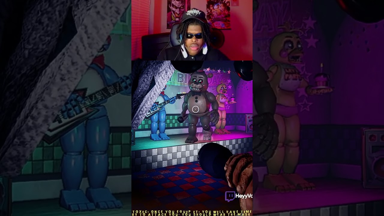 why is freddy so FAST? 😳 #fnaf #horror #gaming #viral #shorts