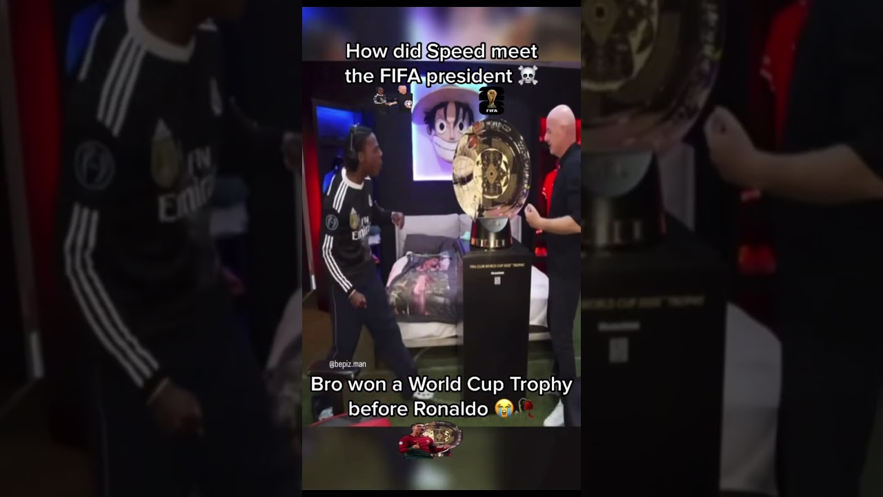 How Did Speed Meet Fifa President 😭✌️#ishowspeed #ishowspeedmemes #ishowspeedclips #worldcup #fifa