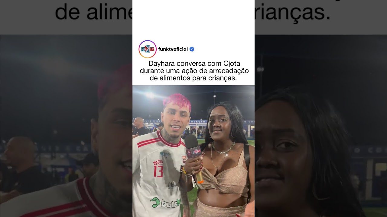 Parecia apenas uma conversa rápida entre Dayhara e Cjota...