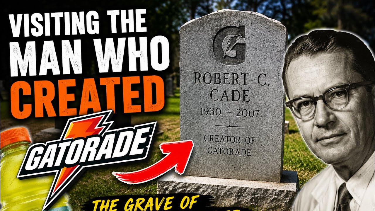 The Grave of Gatorade creator Robert Cade 