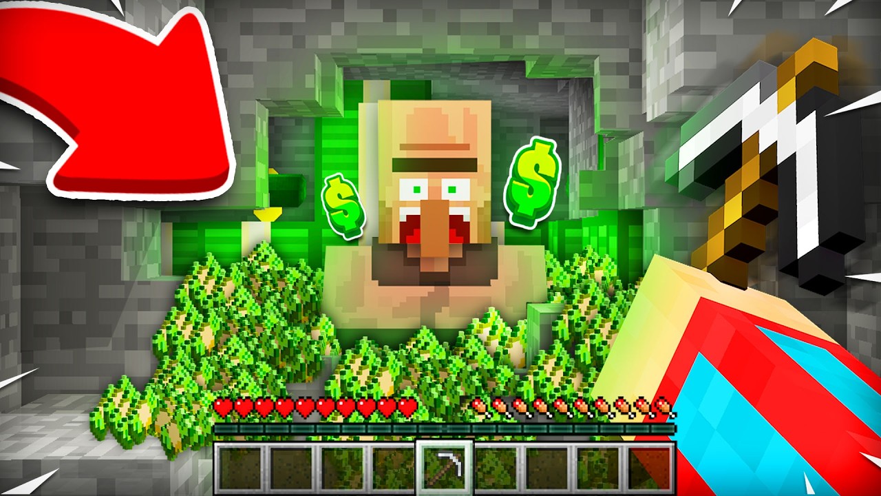 Я СЛУЧАЙНО НАШЁЛ ТАЙНИК ЖИТЕЛЯ В ПЕЩЕРЕ В МАЙНКРАФТ | Компот Minecraft