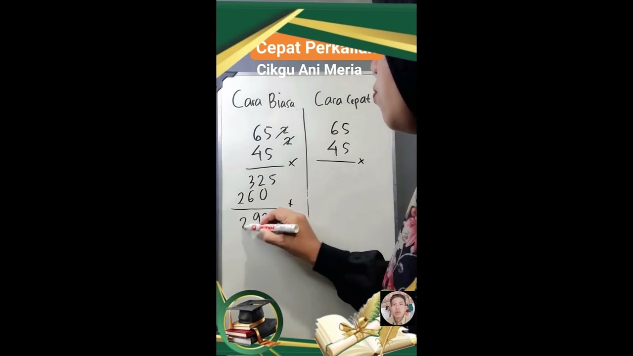 cara cepat perkalian #maths #tricksandsolutions #videoshort #mathstricks