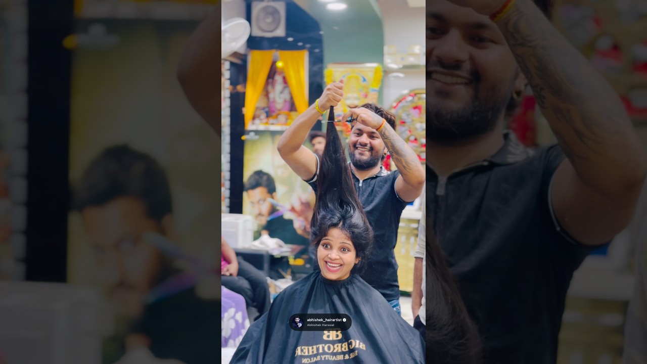 😱Wait For the transformation ✂️🥰#haircut #shorts #viralshorts #reels #hairstyle #hair #viral #yt