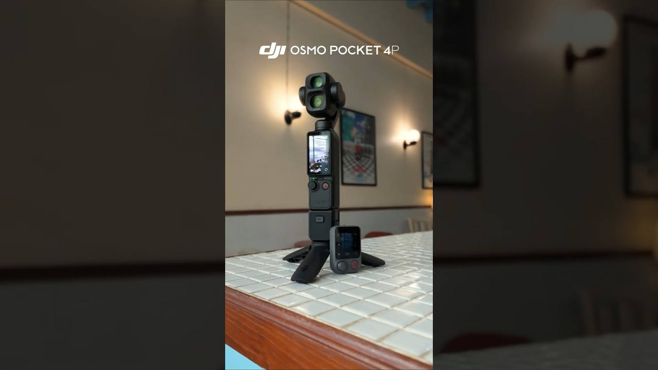 รีวิวกล้องใหม่ครับ DJI Osmo Pocket 4P 📷