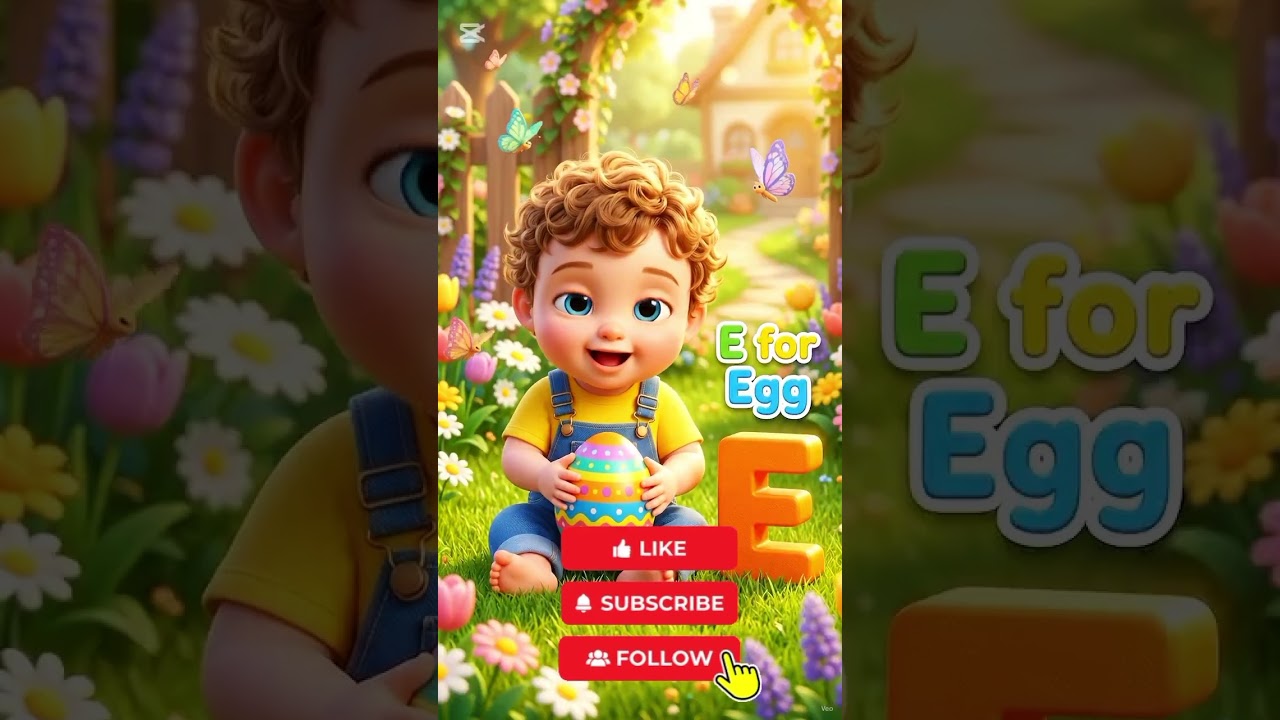 🔤 Learn Letters D, E & F | Alphabet Learning for Kids | Fun Educational Video #kids #learning #abc
