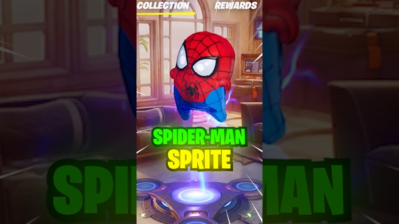 How to Find *NEW* SPIDERMAN Sprite in Fortnite!