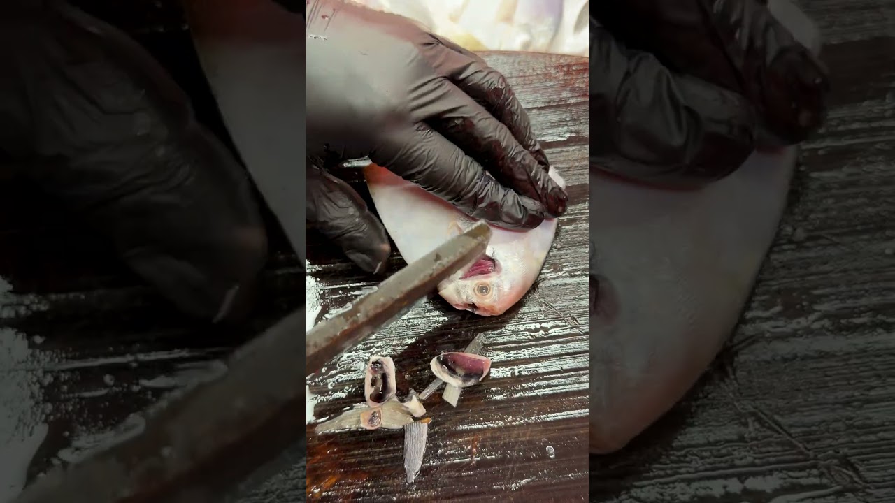 রূপচাঁদা মাছ কাটার নিয়ম - Rupchada Fish Cutting #shorts #cutting