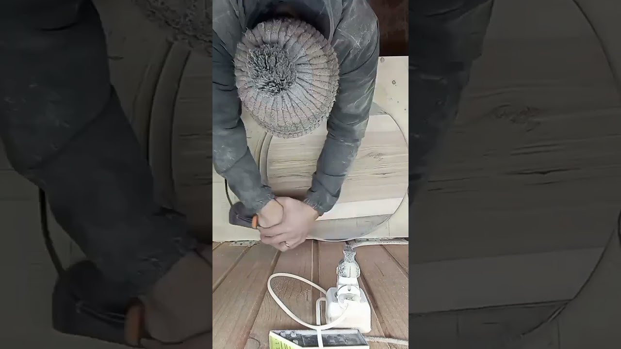 Шлифовка эпоксидного столика/Woodworking projects