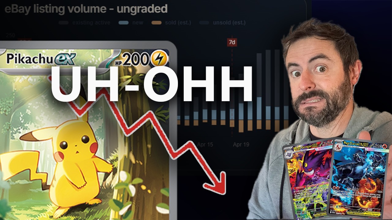 Big market shift? Data scientist reviews recent market data for modern grail Pokémon cards