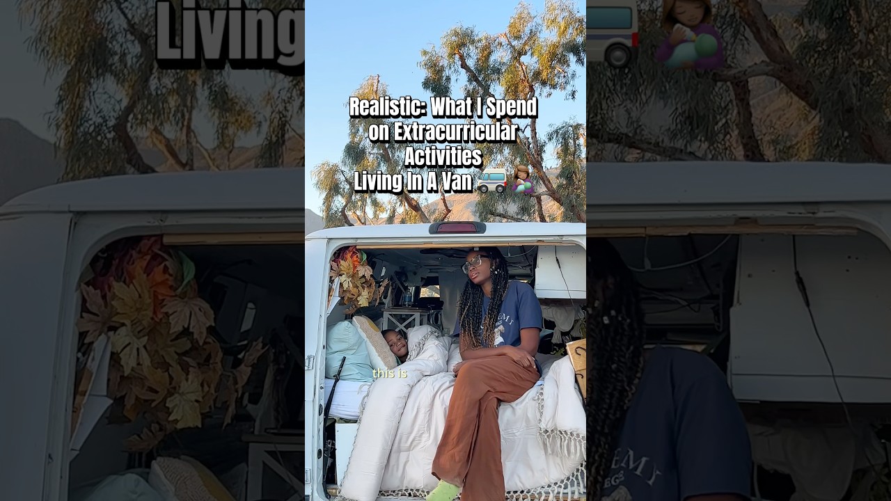 Does My Son Have A Social Life Living In A Van? 🚐  Staying Active On The Road #vanlife #shorts