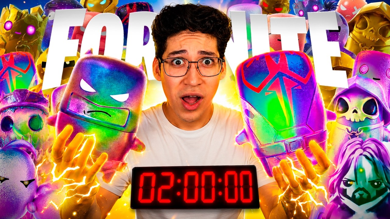 TENGO 2 HORAS para CONSEGUIR TODOS los ESPIRITUS de Fortnite…