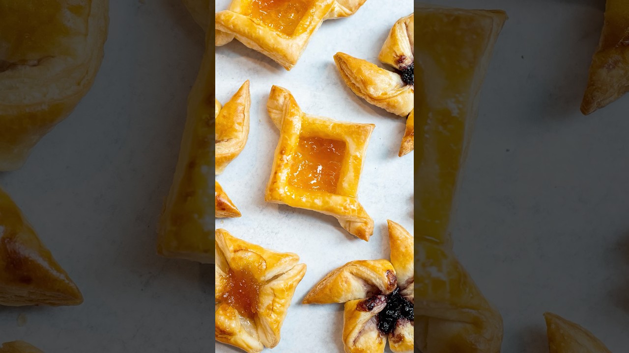 HOW TO: Danish Pastries (3 Ways) #pastry #breakfastrecipe #baking