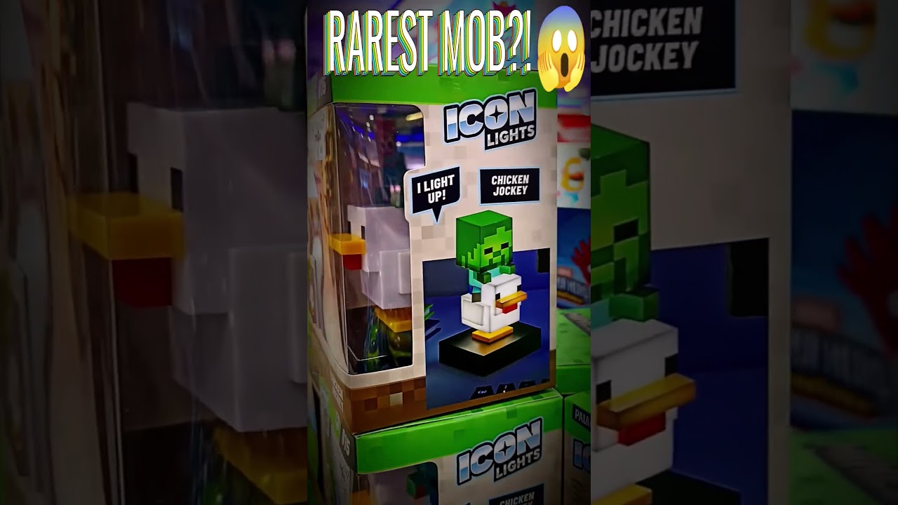 🐔 EPIC Minecraft Chicken Jockey Toy! 😱🔥 #Minecraft #Shorts