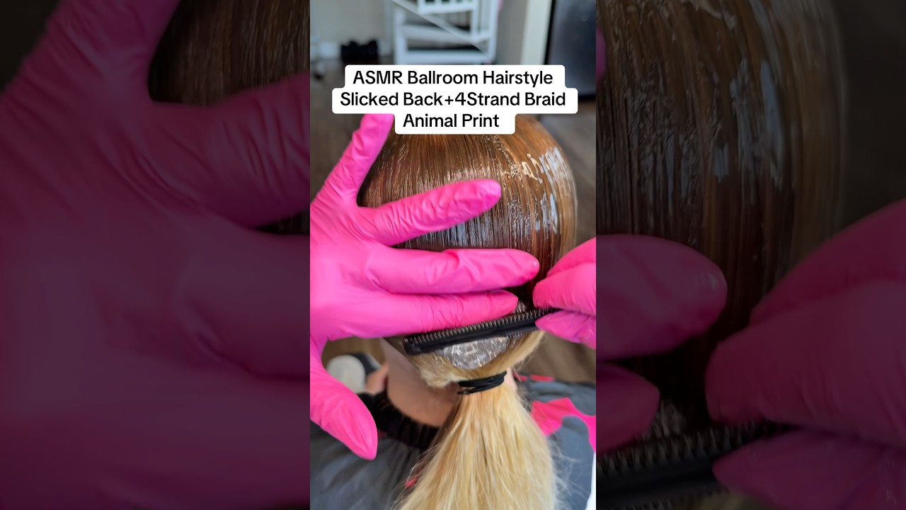 This hairstyle definitely needs a name😏🔥 #hairtok #asmrsounds #asmrhair #hairstyle