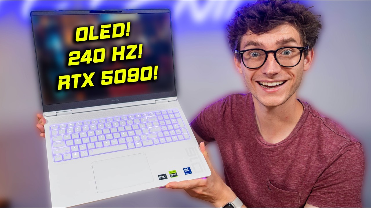 The Most Powerful Gaming Laptop Ever?! - HyperX OMEN MAX 16 | AD