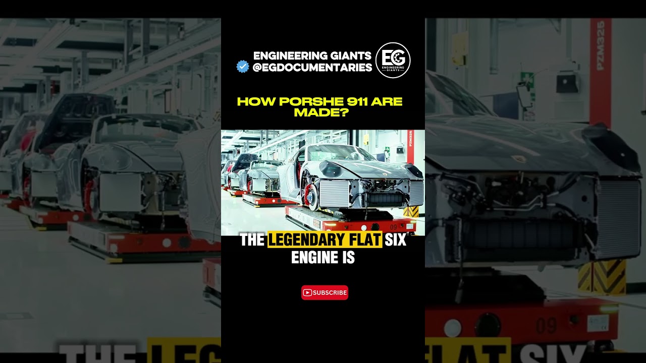 How Porsche 911 Is Made | Inside Porsche Factory 🔥
