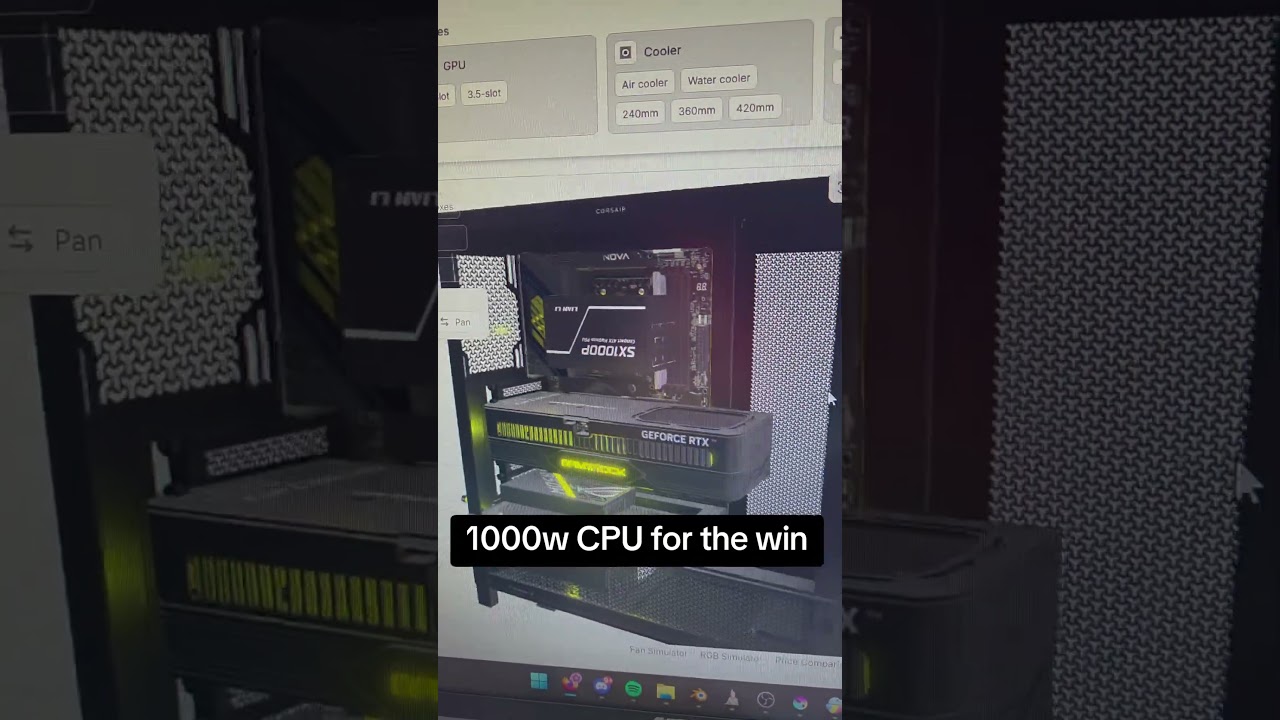 my cpu is too powerful ⚡️⚡️#buildcores #pcbuilding #pcbuilds #psu #cpu