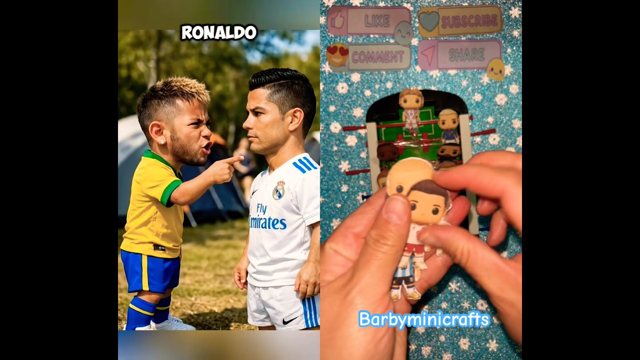 👀👉NEYMAR CULPA A RONALDO Y LO SACAN DEL CAMPAMENTO 😱😭 #storytime #craft  #mundial