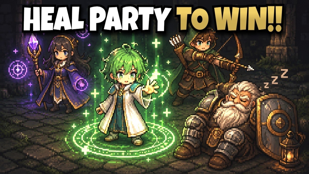 This Incremental Healer Game is REALLY GOOD!