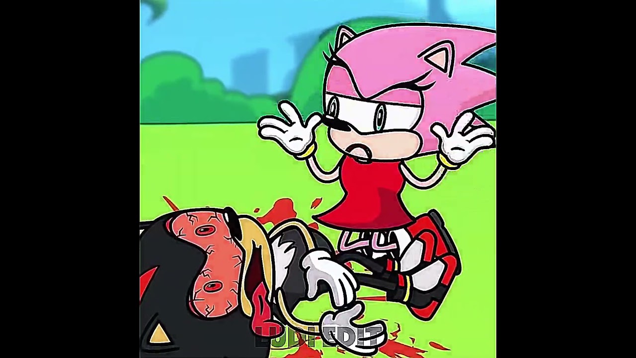 SHADOW IS GONE... AND SONIC CELEBRATES?! 💀💥 #sonic #shadow #shorts