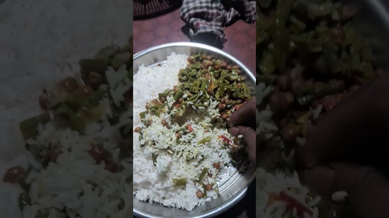 #Cooking# Beige.#rice, barbati, latra.