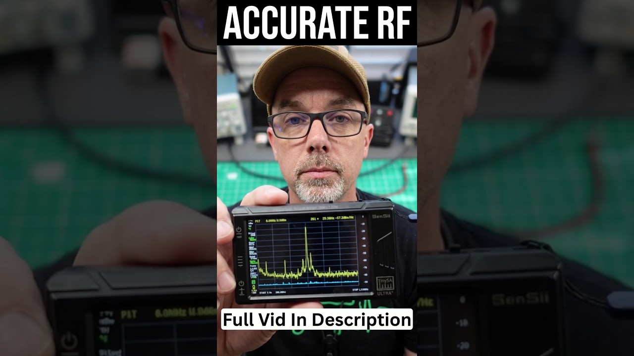 TinySA FM Radio Test: Accurate Power Measurements Explained #shorts