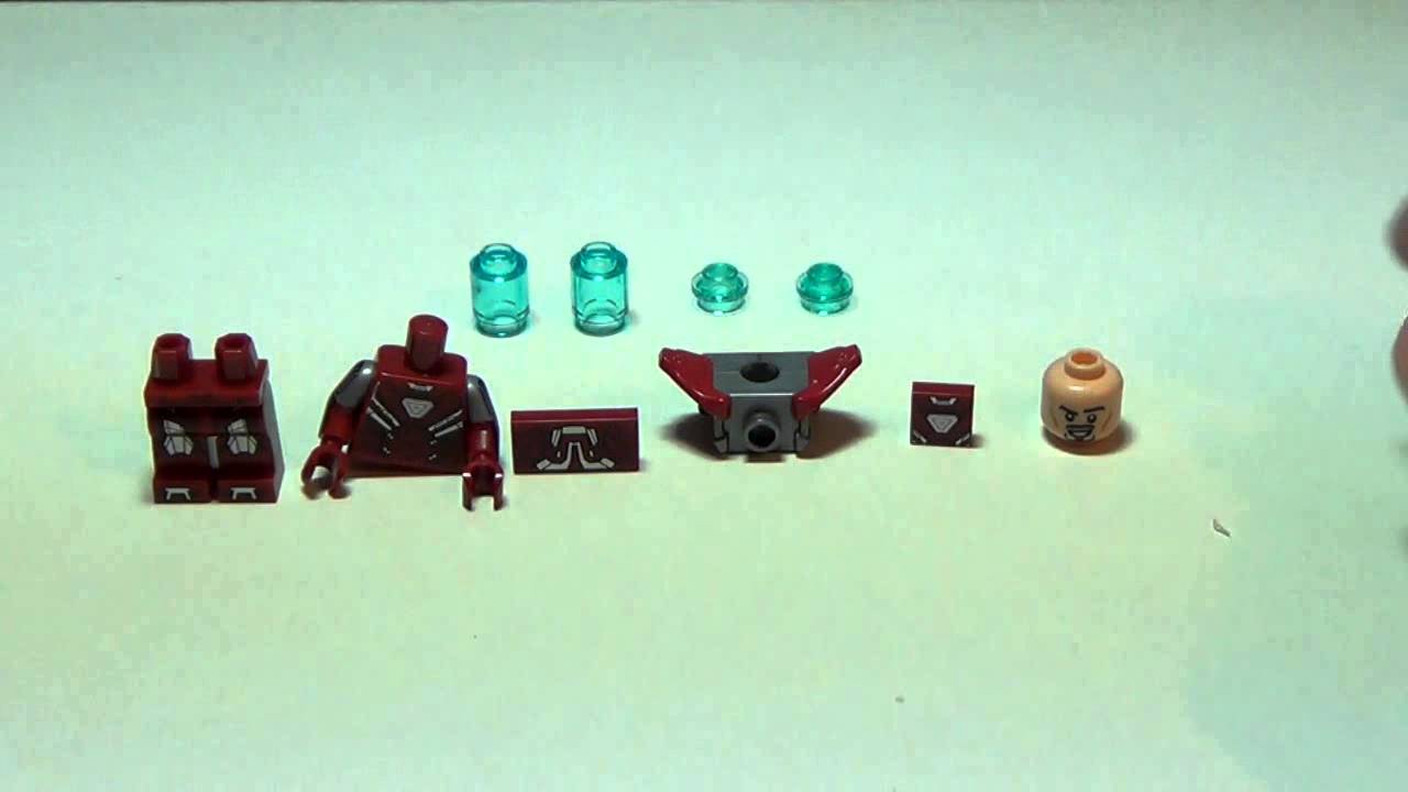 Lego Marvel SuperHeroes 5002946   Iron Man Silver Centurion Mini-figure Review Review