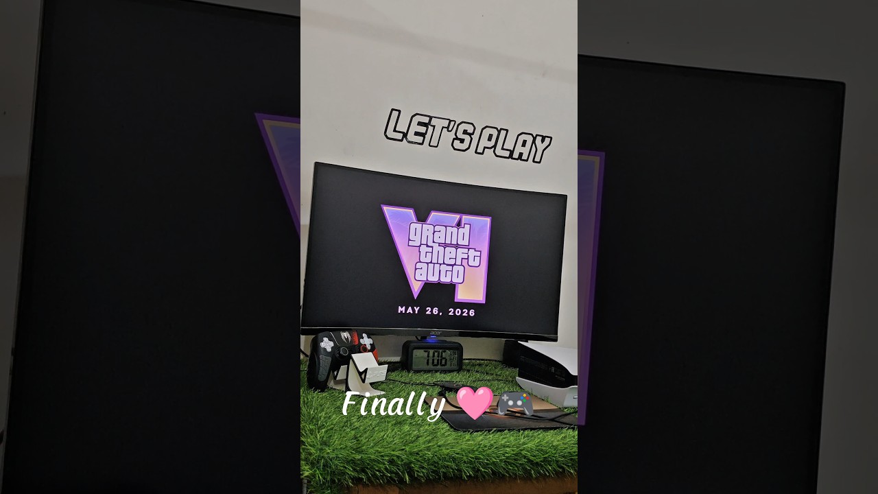 The wait is over 🩷🎮 | Grand theft auto 6 🔥#rockstargames #gta6 #grandtheftauto6 #gaming